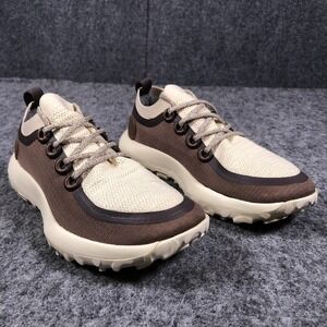 Allbirds Sugar Trail Wool Runners Womens 9 Brown Cream Trail Sneakers EU 39